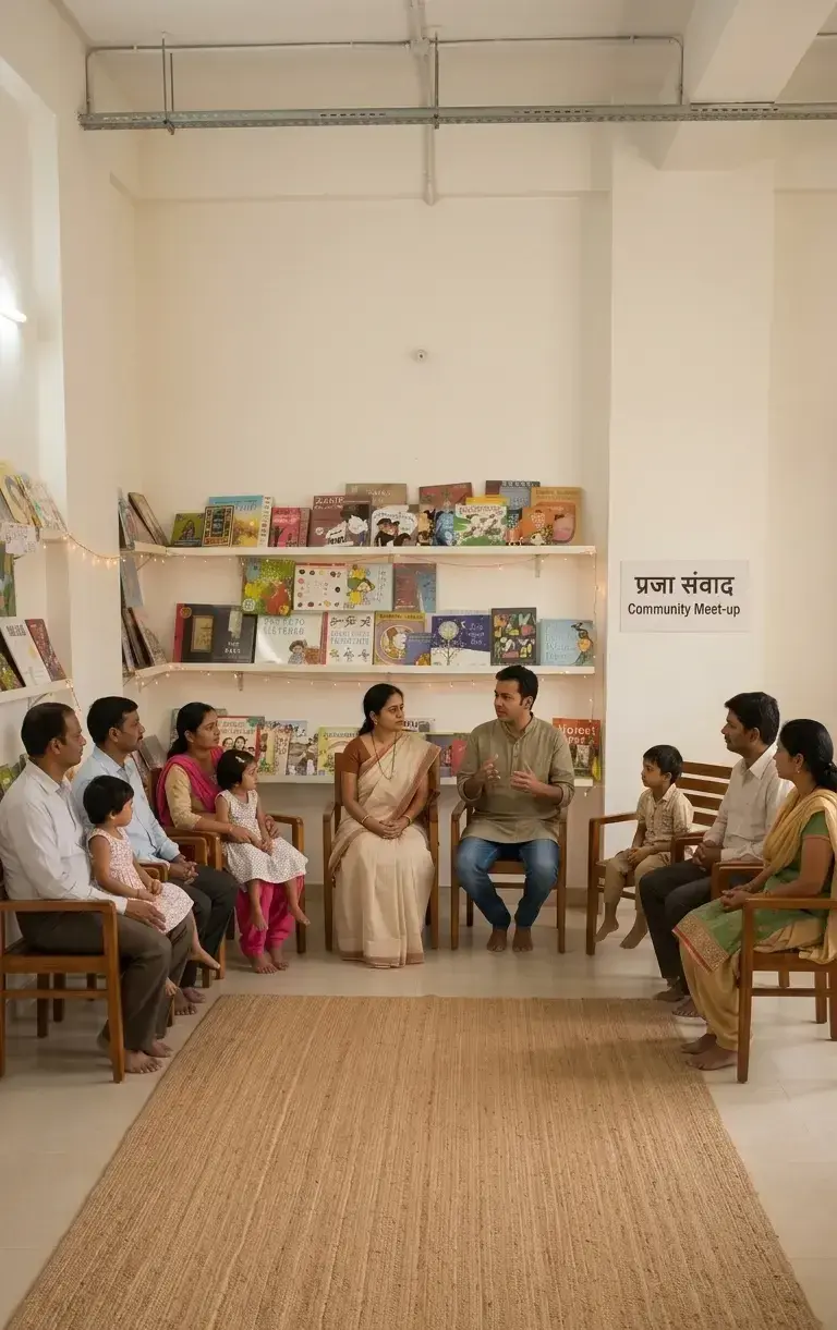 प्रजा संवाद  & Community Meet-up:
